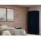 Manhattan Comfort Mulberry 2.0 Sectional Wardrobe Closet, Tatiana Midnight Blue 116GMC4 - alternate 5